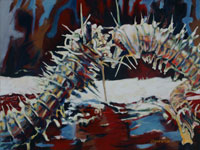 Nereispelagica, gemalt mit Ölfarben